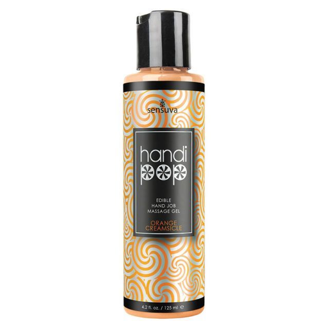 SO3205 Смачний гель для вишуканих мануальних та оральних пестощів Sensuva — Handipop Orange Creamsicle (125