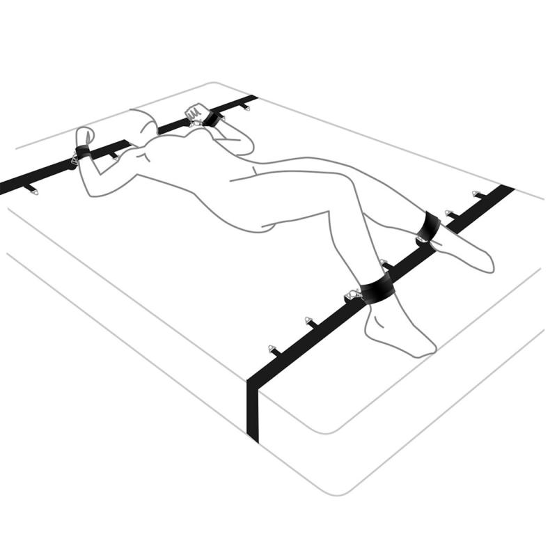 SO5149 Растяжка на кровать Art of Sex -  BDSM Stretching Love