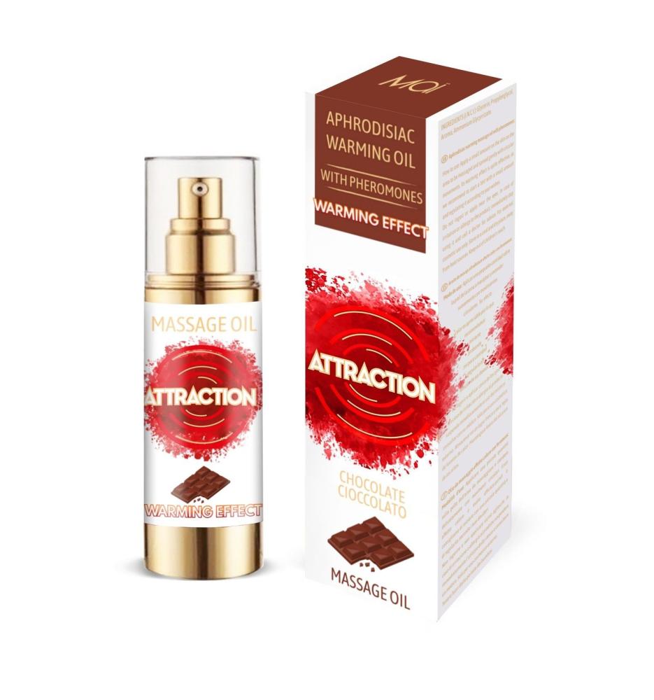 SO3954 Разогревающее массажное масло с феромонами MAI PHEROMON MASSAGE OIL - CHOCOLATE (30 мл)