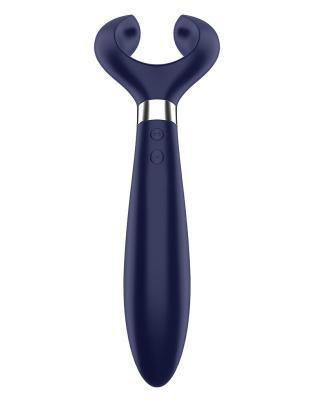 Вибратор для пар Satisfyer Endless Fun Blue, три мотора, многофункциональный