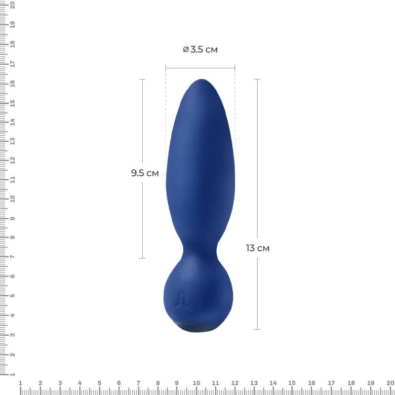 SO4482 Анальная вибропробка Adrien Lastic Little Rocket макс. диаметр 3,5см, soft-touch
