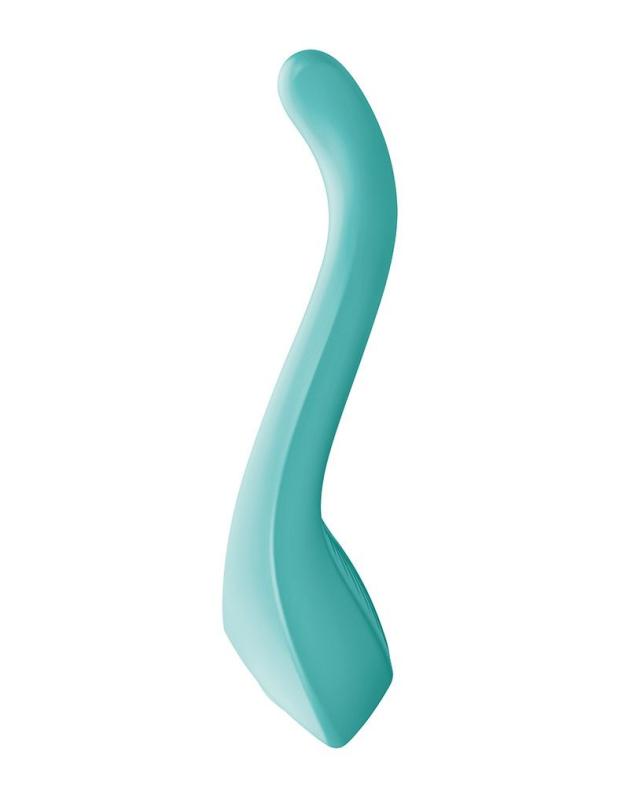 SO4493 Вибратор для пар Satisfyer Endless Love Turquoise, 3 независимых мотора, многофункциональный