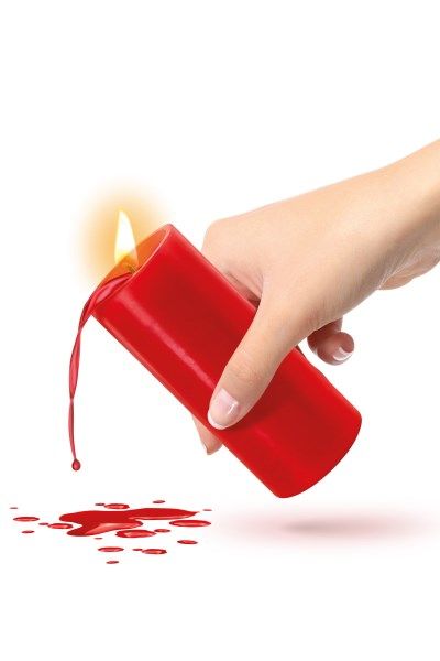 SO3755 БДСМ-cвеча низкотемпературная Fetish Tentation SM Low Temperature Candle Red