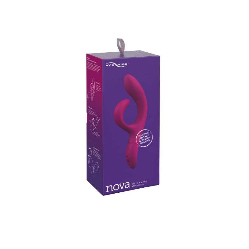 SO6930 Смарт вибратор-кролик We-Vibe Nova Fuchsia, эргономичный, регулируемый угол наклона ствола