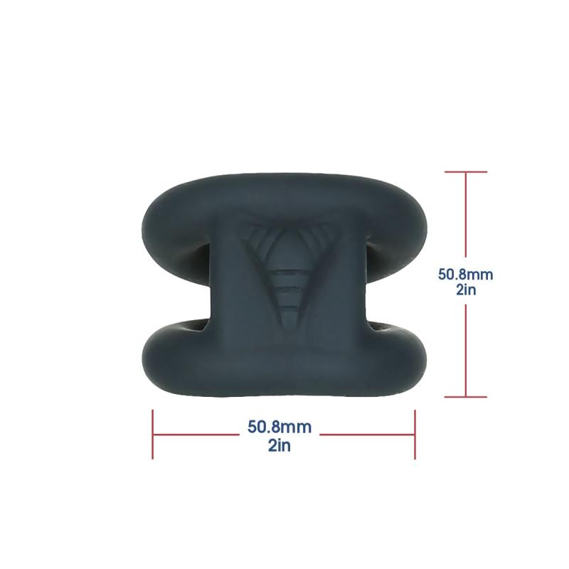 SO5574 Двойное эрекционное кольцо LUX Active – Tug – Versatile Silicone Cock Ring