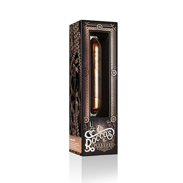 SO2408 Вибропуля Rocks Off Dr Roccos RO90 Daydream в стиле стимпанк, 10 режимов работы, водонепроницаемая