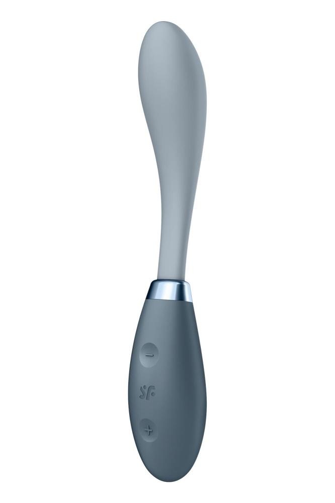 SO6727 Вибратор Satisfyer G-Spot Flex 3 Grey, гибкий ствол с фиксацией положения