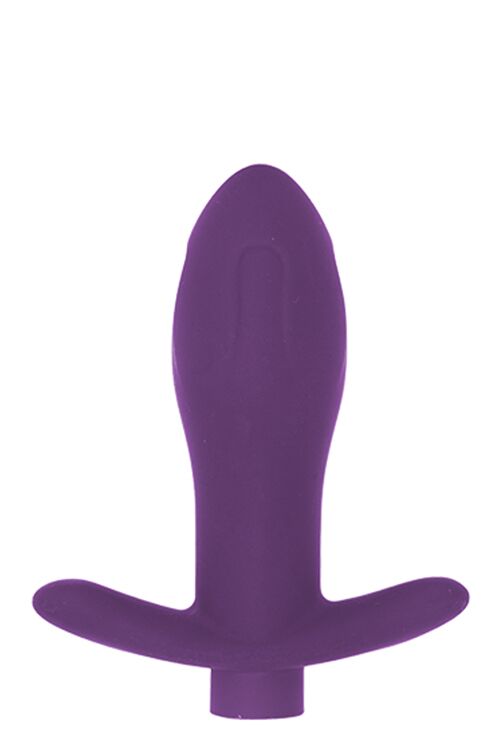 SO5006 Анальная пробка с вибрацией MAI Attraction Toys №87 Purple перезаряжаемая, длина 11см, диаметр 3,5см