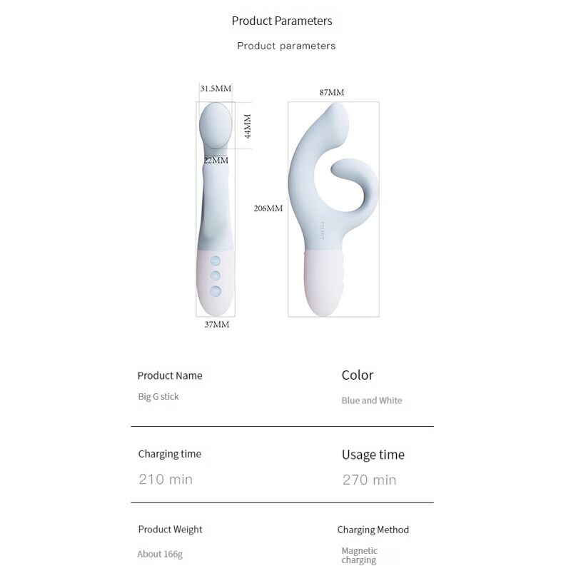 SO8706 Вибратор-кролик KISTOY Big G