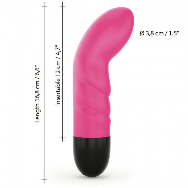 SO3573 Вибратор Dorcel Expert G 2.0 Magenta для точки G, перезаряжаемый