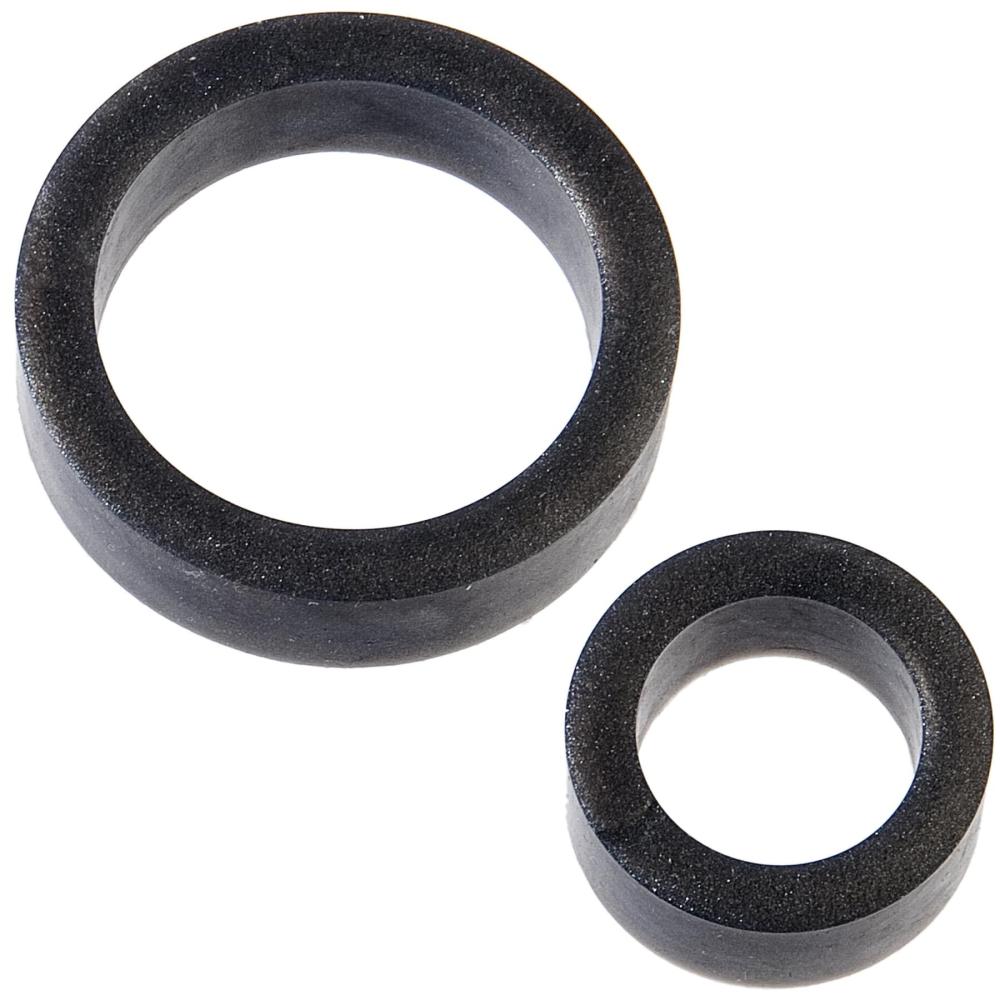 SO4918 Набор эрекционных колец Doc Johnson Platinum Premium Silicone - The C-Rings - Charcoal