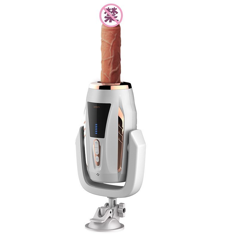 SO3020 Секс машина на присоске Leten Wolverine с фаллоимитатором, амплитуда 3-5см