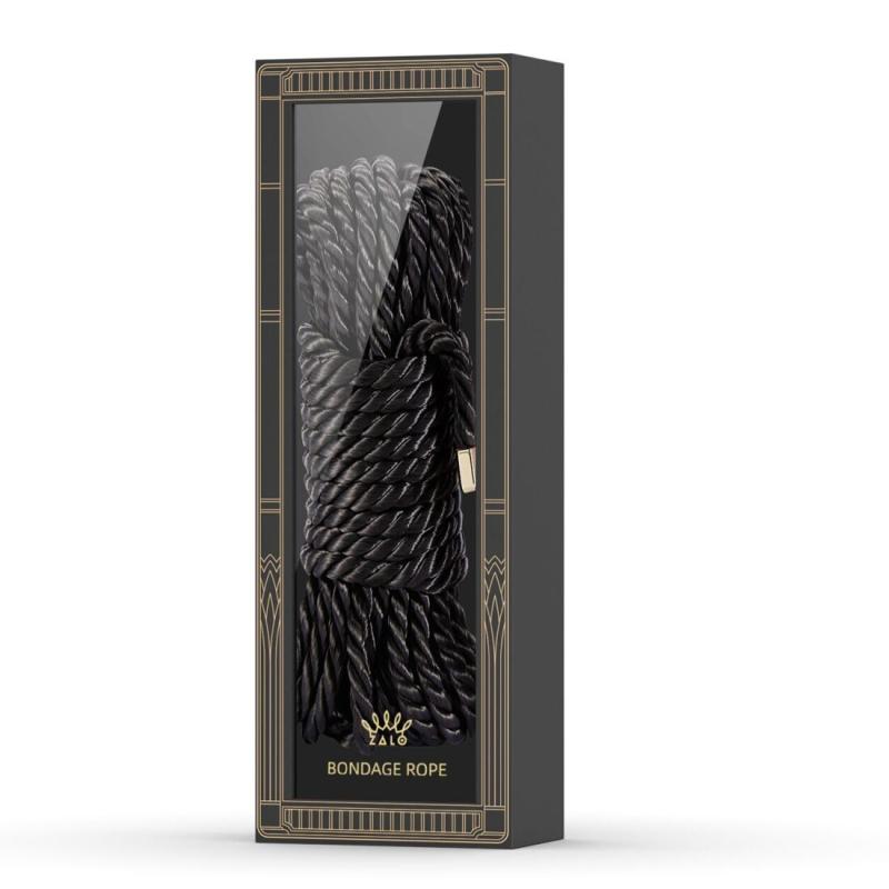 SO8234 Роскошная веревка для Шибари Zalo Bondage Rope Black