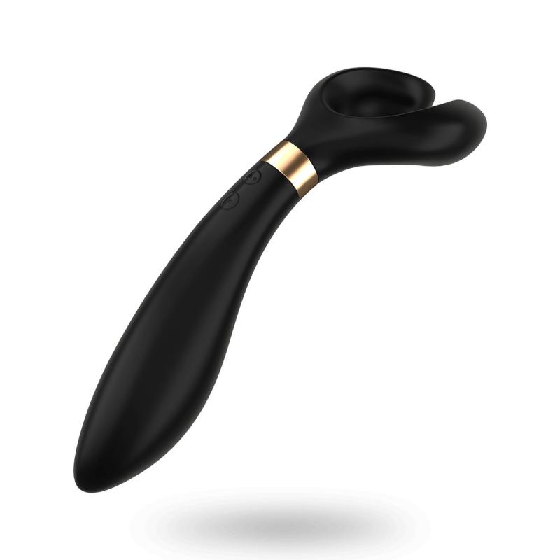 SO3108 Вибратор для пар Satisfyer Endless Fun Black, три мотора, многофункциональный