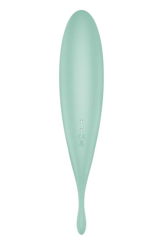 SO6716 Смарт-вибратор для клитора с вакуумной стимуляцией Satisfyer Twirling Pro+ Mint