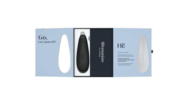 SO8747 Вакуумный клиторальный стимулятор Womanizer Classic 2 - Black