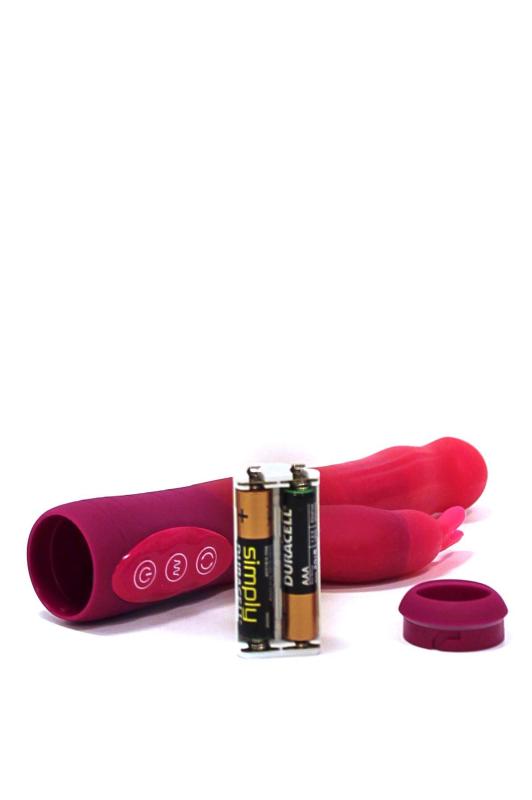 MD0555 Вибратор-кролик Dorcel Baby Rabbit Pink с жемчужным массажем и вращающейся головкой