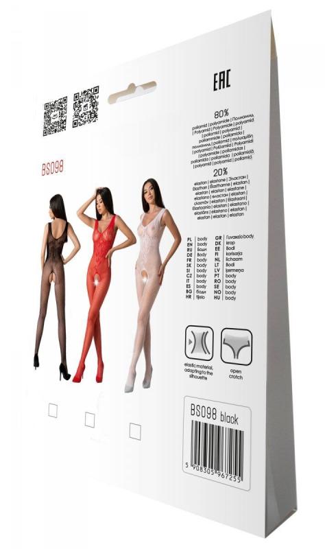 SO8935 Бодистокинг Passion BS098 black