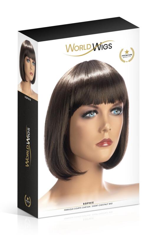 SO4679 Парик World Wigs SOPHIE SHORT CHESTNUT