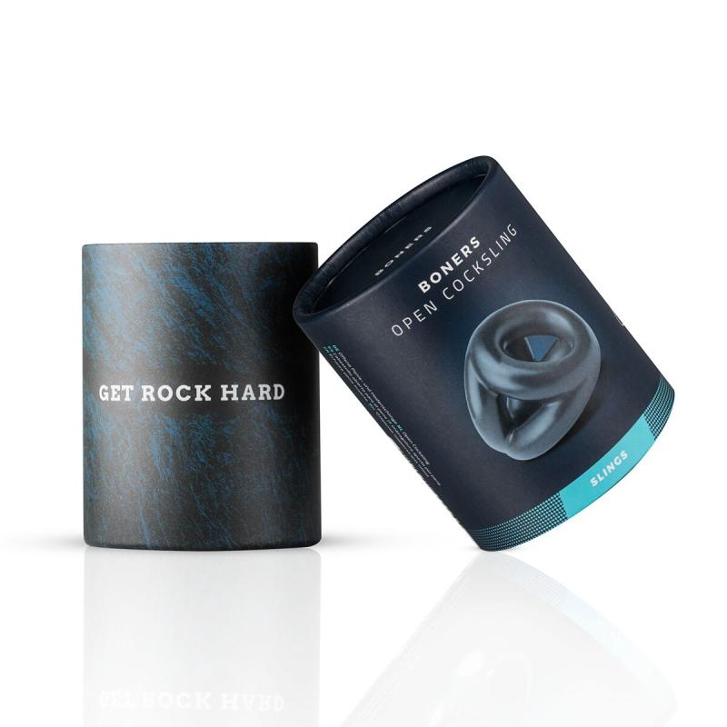 SO8865 Эрекционное кольцо Boners Open Cocksling - Triple Cockring