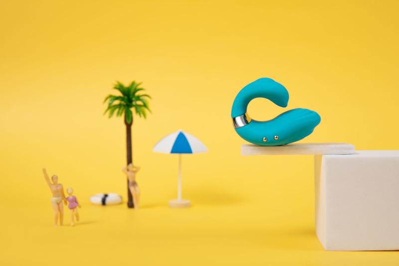 SO3625 Вибратор на палец KISTOY Queeni, перезаряжаемый, 5 режимов работы