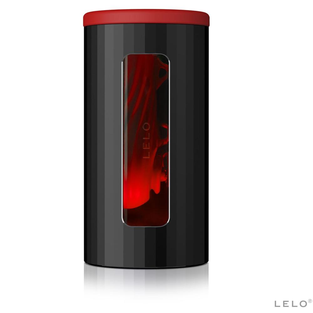 SO8122 Смарт мастурбатор LELO F1S V2 Red, вибрации, технология SENSONIC, игра в приложении