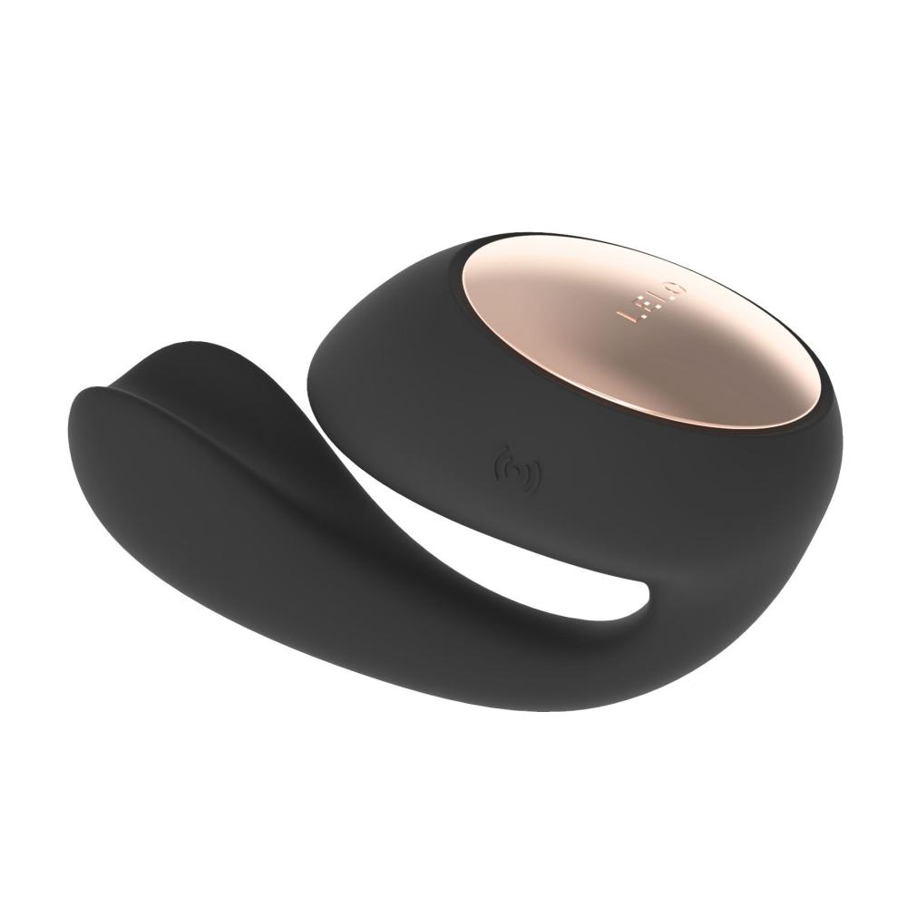 SO8076 Смарт-вибратор LELO Ida Wave Black, вагинально-клиторальный, технология WaveMotion, 2 мотора