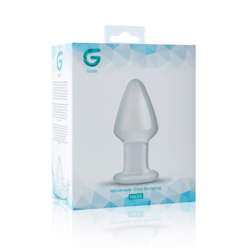 SO4416 Стеклянная анальная пробка Gildo Glass Buttplug No. 25