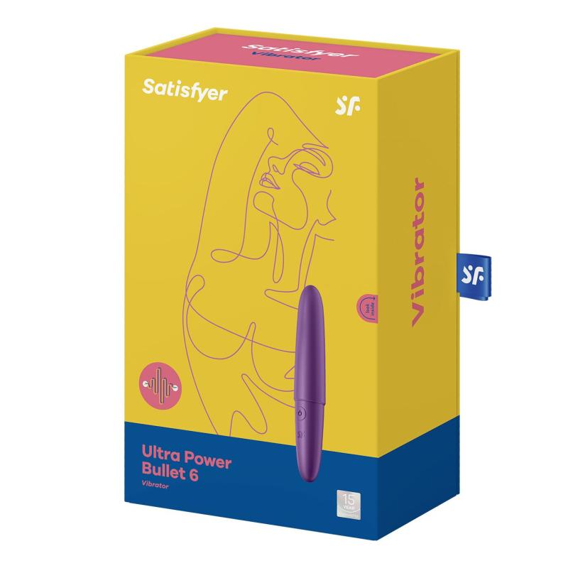 SO5433 Минивибратор Satisfyer Ultra Power Bullet 6 Violet