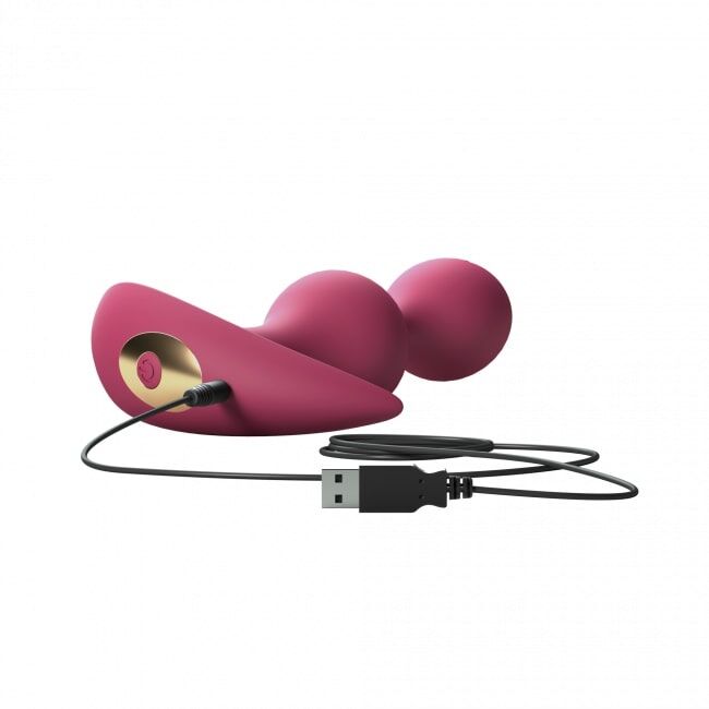 SO4872 Анальный стимулятор, гибкий с вибрацией Love To Love TWINNY BUD Plum