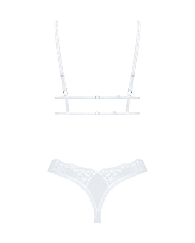 SO8172 Эротический комплект Obsessive Heavenlly 2-pcs set XS/S, бюстгальтер и танга