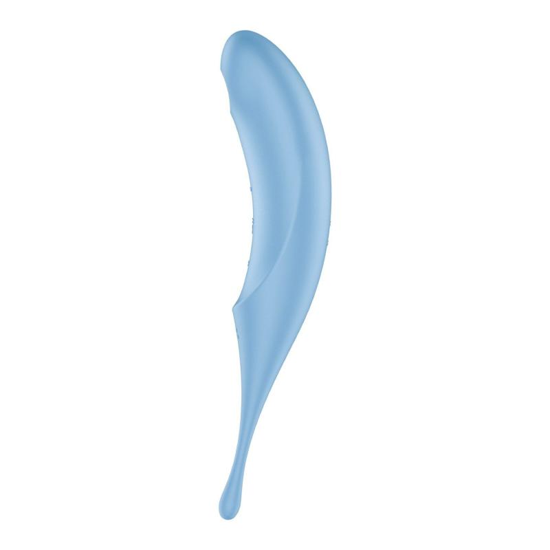 SO7801 Вибратор для клитора с вакуумной стимуляцией Satisfyer Twirling Pro Blue