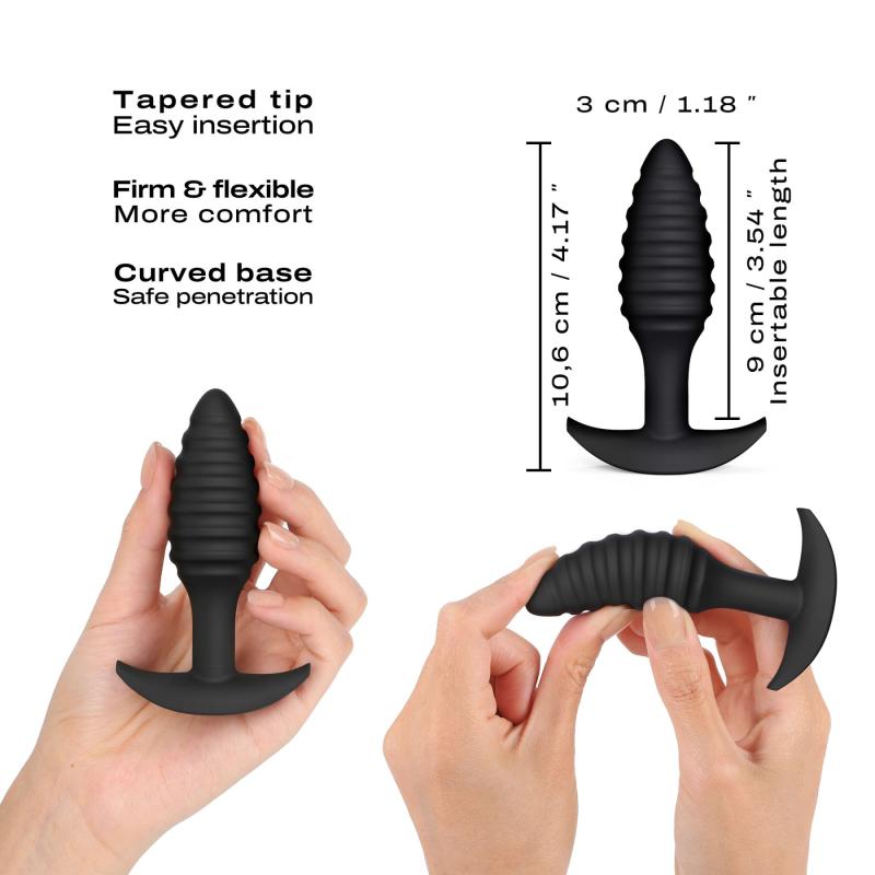 SO8289 Анальная пробка Dorcel SPIRAL PLUG, диаметр 3 см, силикон