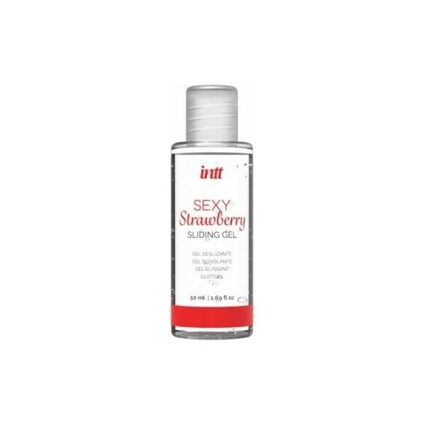 SO7128 Набір Intt BRAZILIAN PANTY RED: трусики на зав’язках S-XL з перлинним кільцем + полунична змазка