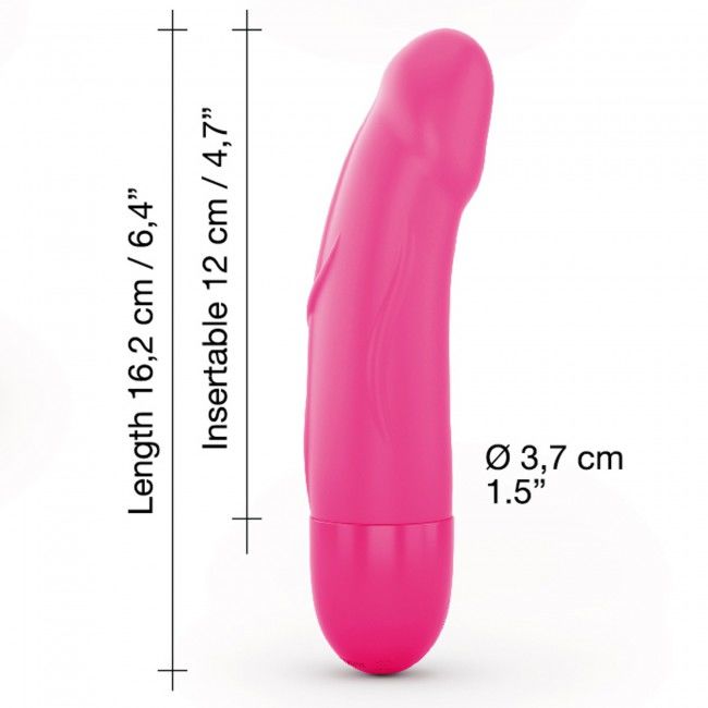 SO3564 Вибратор Dorcel Real Vibration S Magenta 2.0, диам 3,7см, перезаряжаемый, для точки G