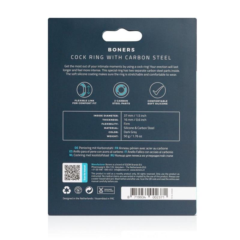 SO8874 Эрекционное кольцо Boners Cock Ring With Carbon Steel