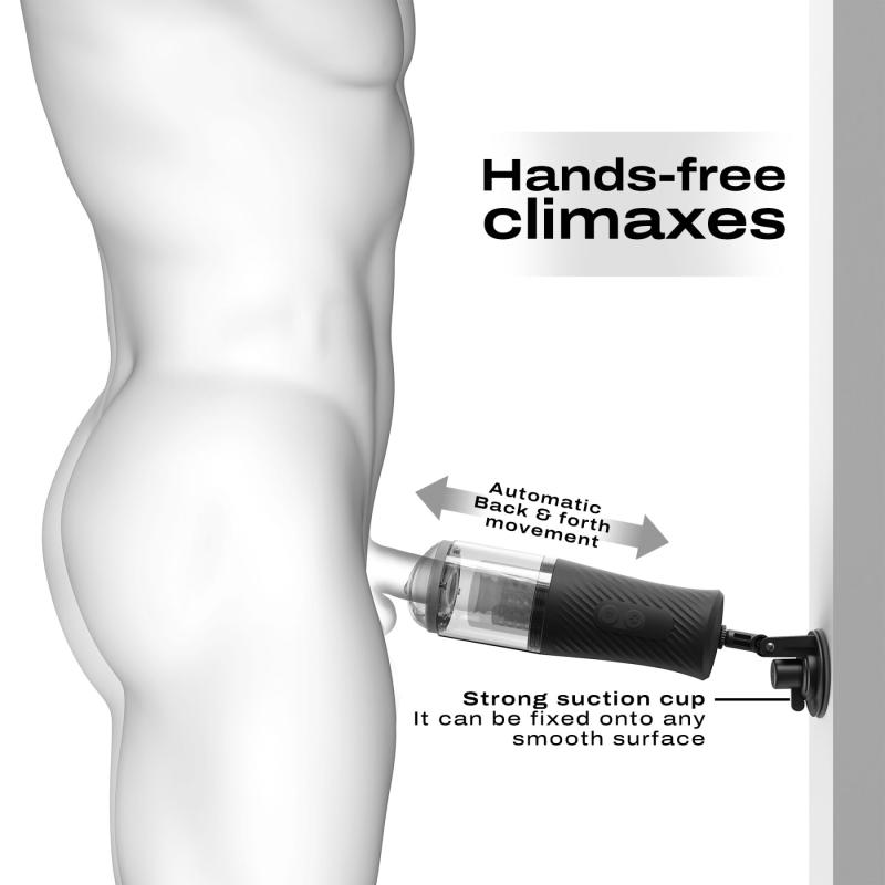 SO6832 Автоматический мастурбатор Dorcel THRUST BLOW, голосовое сопровождение, присоска