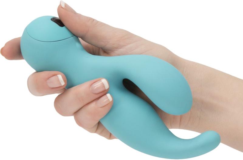 SO2732 Вибратор-кролик с сенсорным управлением Touch by SWAN - Solo Teal, глубокая вибрация, для точки G