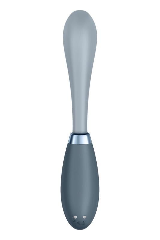 SO6727 Вибратор Satisfyer G-Spot Flex 3 Grey, гибкий ствол с фиксацией положения