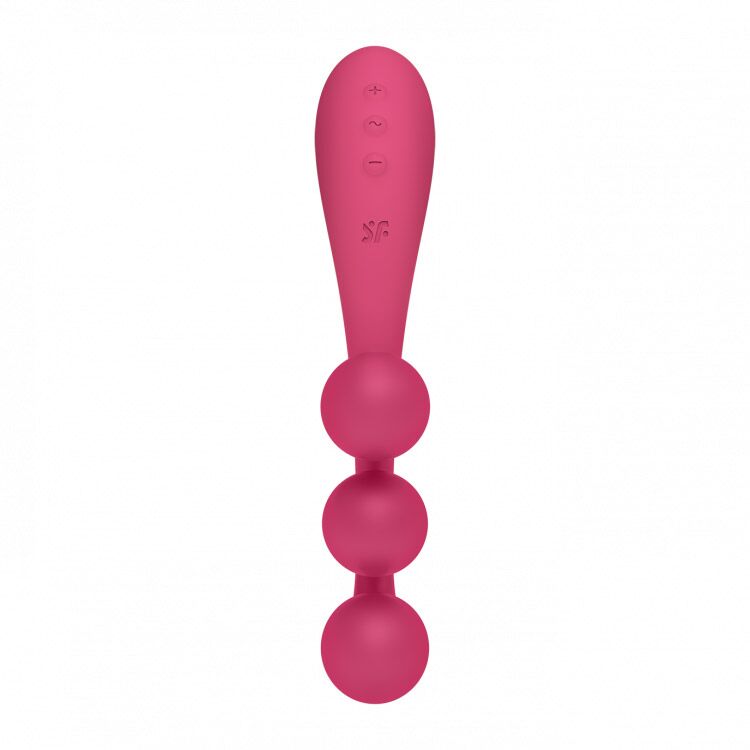 SO7785 Универсальный вибратор Satisfyer Tri Ball 1, 3 мотора, гнется