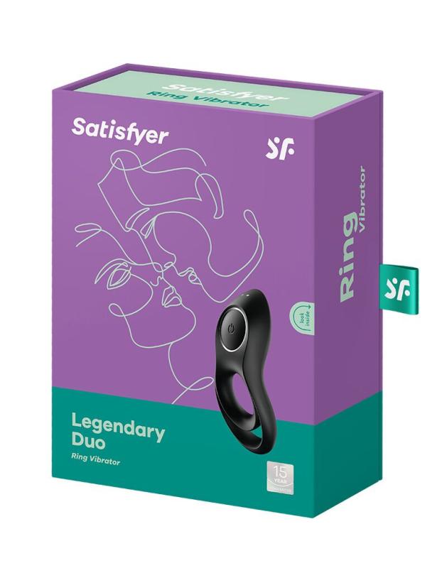 SO5545 Эрекционное кольцо с вибрацией Satisfyer Legendary Duo для члена и мошонки