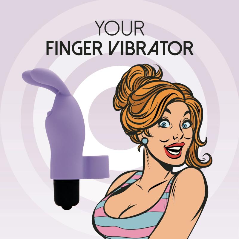 SO4435 Вибратор на палец FeelzToys Magic Finger Vibrator Purple