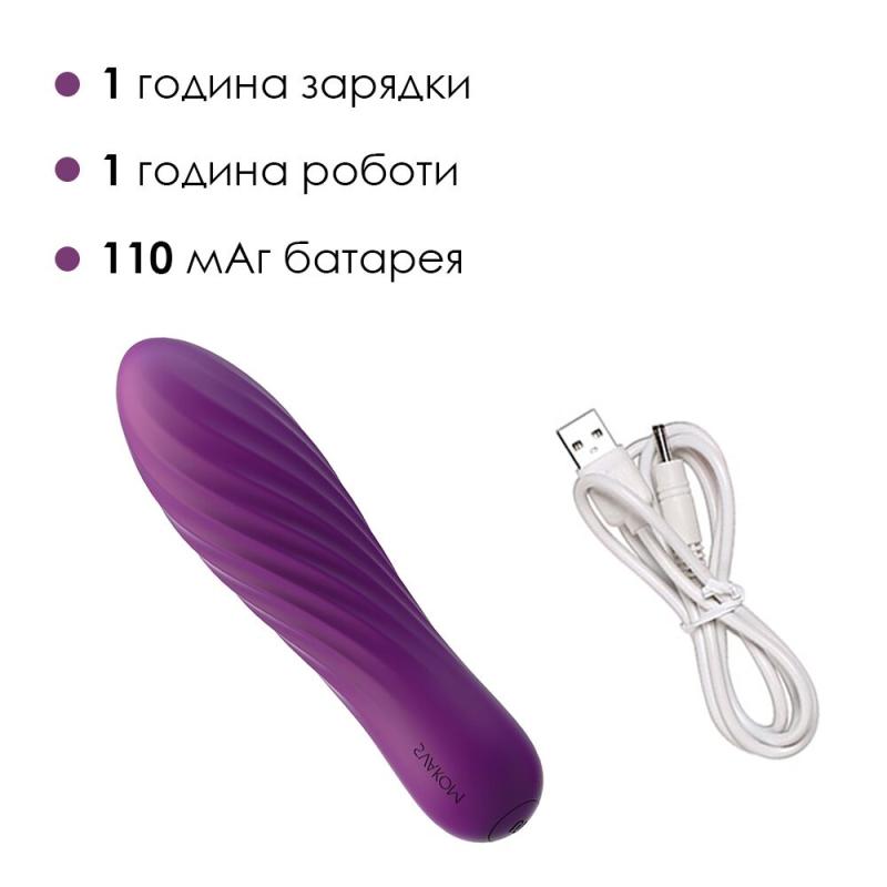 SO6033 Мощный мини-вибратор Svakom Tulip Violet