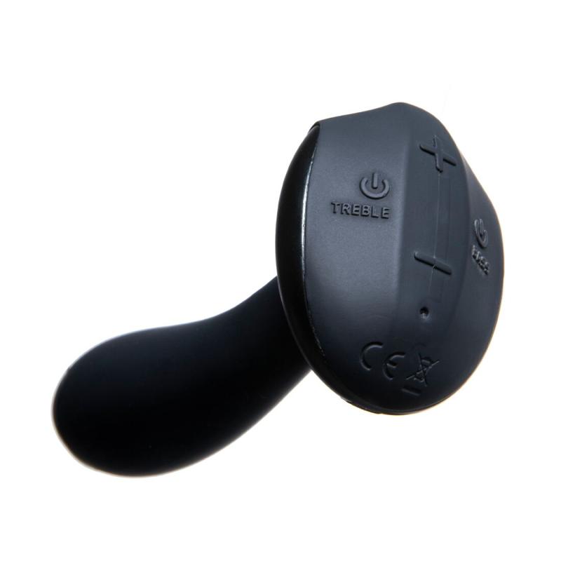 SO8729 Анальная вибропробка Hot Octopuss PleX with flex, Treble and Bass Technology, 2 мотора, пульт ДУ