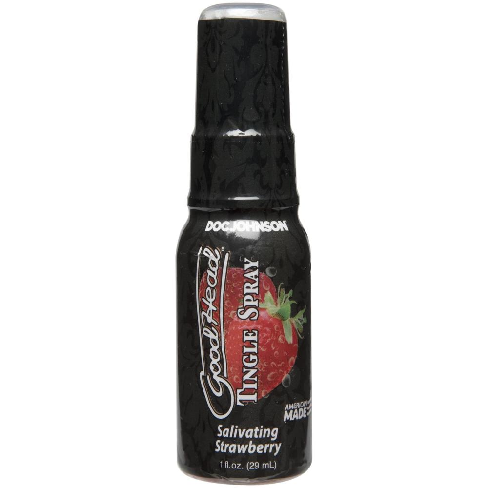 SO3492 Спрей для минета Doc Johnson GoodHead Tingle Spray – Strawberry (29 мл) со стимулирующим эффектом