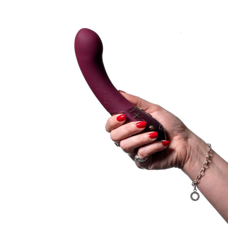 SO8728 Вибратор для точки G Hot Octopuss KURVE, Treble and Bass Technology, 2 мотора, мягкий кончик