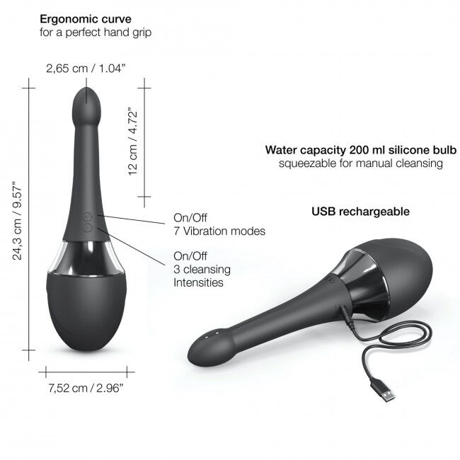 SO5532 Автоматический анальный душ-вибратор Dorcel Douche Mate Pro