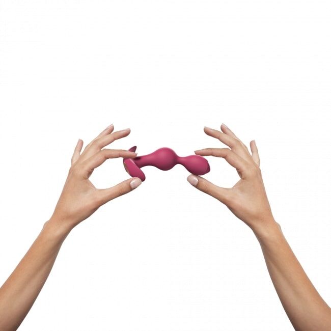 SO4872 Анальный стимулятор, гибкий с вибрацией Love To Love TWINNY BUD Plum