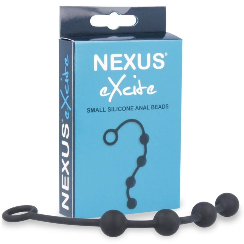 SO1767 Анальные шарики Nexus Excite Small Anal Beads, силикон, макс. диаметр 2см