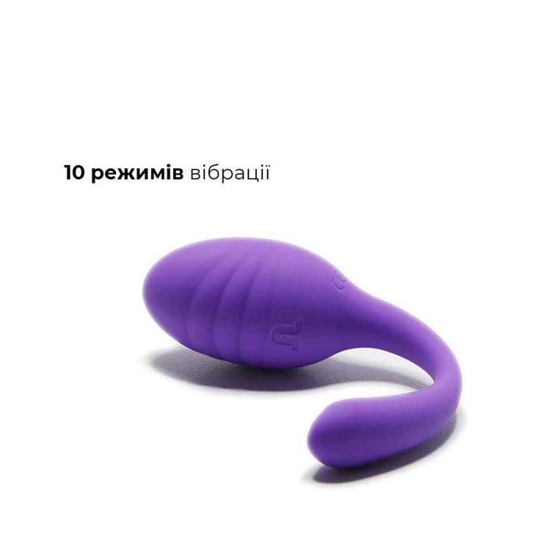 AD11833 Виброяйцо со стимулятором клитора Adrien Lastic Smart Dream II с пультом LRS, можно под одежду